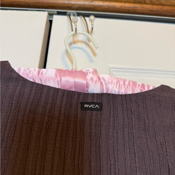 RVCA‎ Brown Maxi Dress with Button Detail - Picture 7 of 8